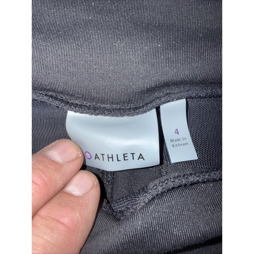 Athleta Women Chelsea Travel Commute Lightweight Stretch Pants Black Size 4 NICE - Picture 8 of 13